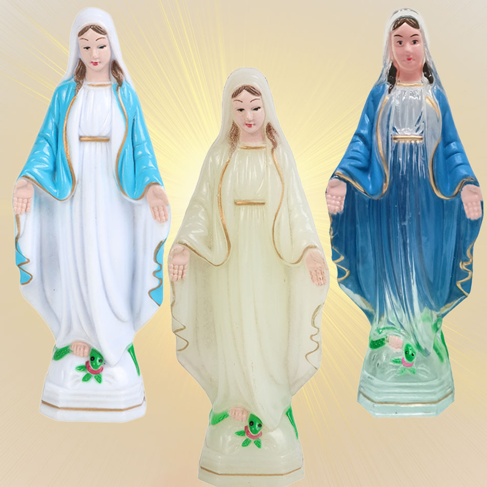 Model Kit Medabots - Small Catholic Mary Statue Madonna Handmade