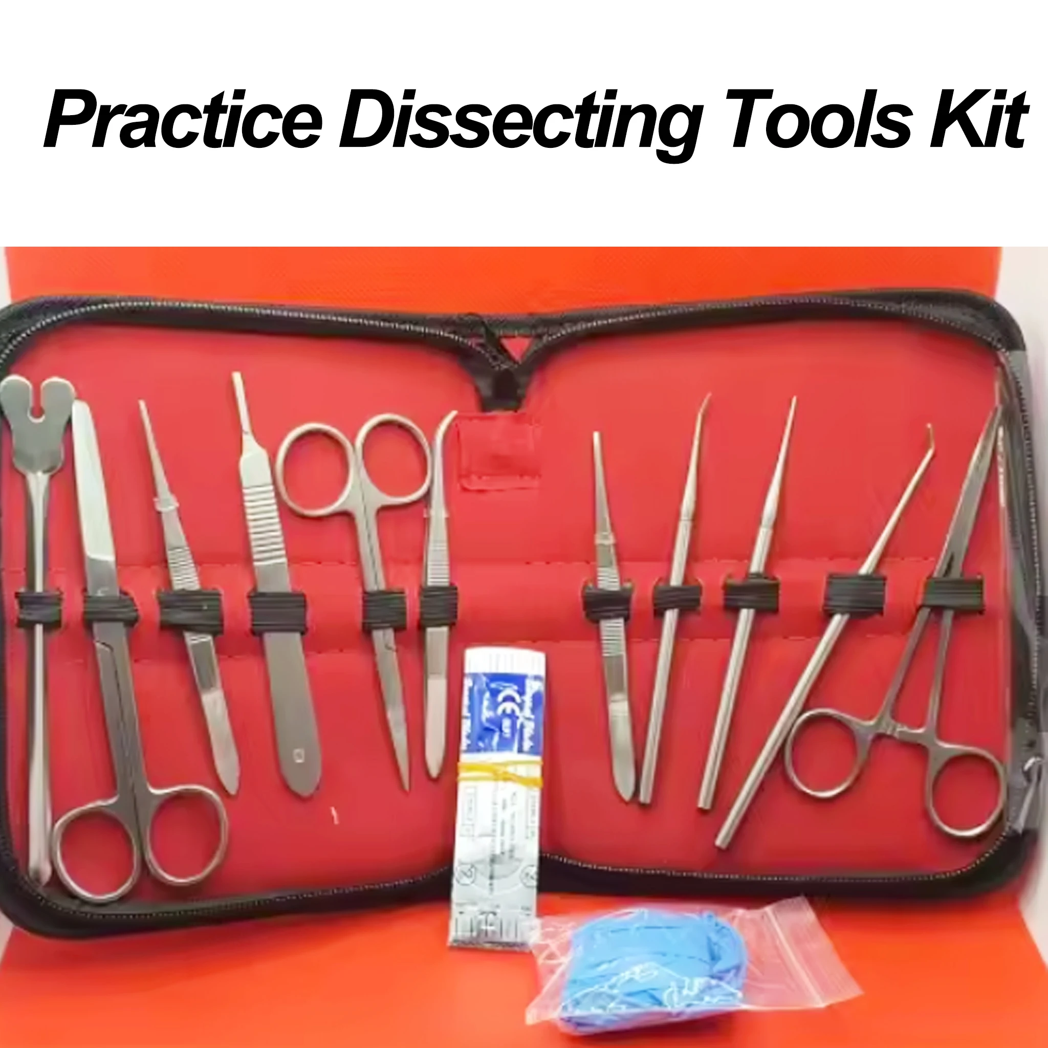 Model Kit Tweezers - Medical Silicone Suture Kit Students Practice