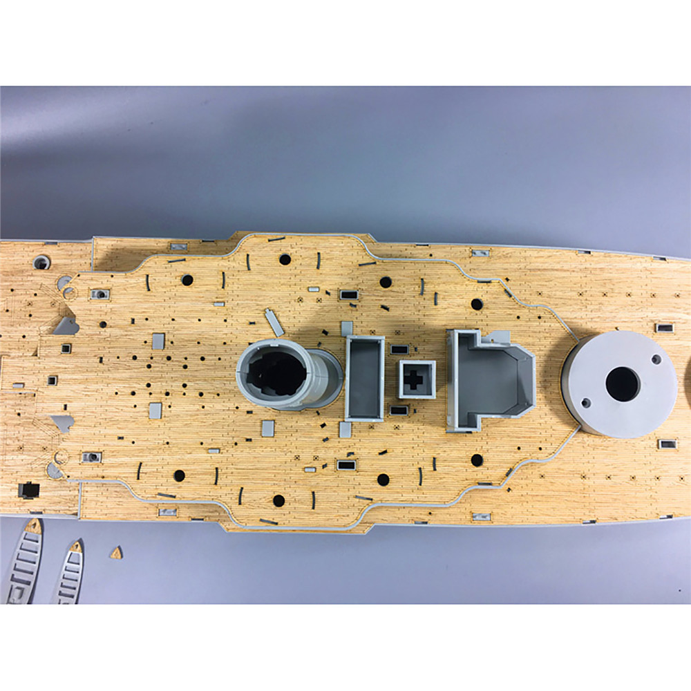 Model Kit Uss Arizona - Gỗ Sàn Tàu Bộ Trumpeter 03701
