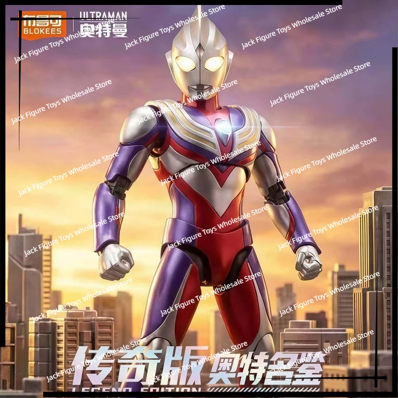 Model Kit Ultraman - New Blokees Ultraman Tiga Legend Edition
