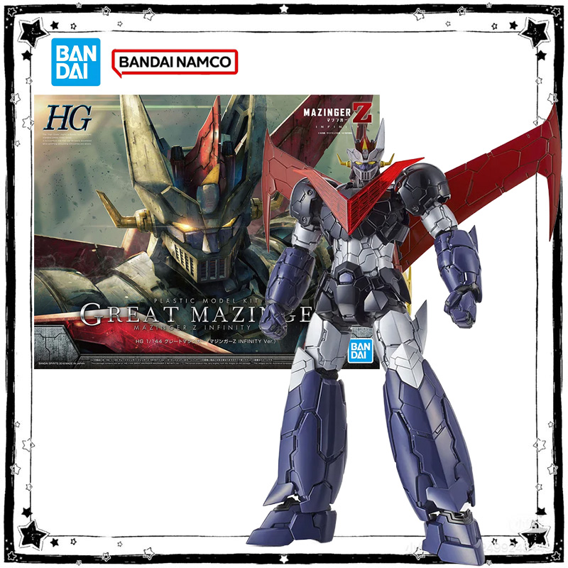 Genuine Bandai HG 1/144 Great  - đánh giá và giá Model Kit Mazinger