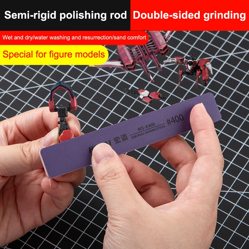 6Pcs MS-E400-1500 Semi-rigid S - đánh giá và giá Sanding Stick Set
