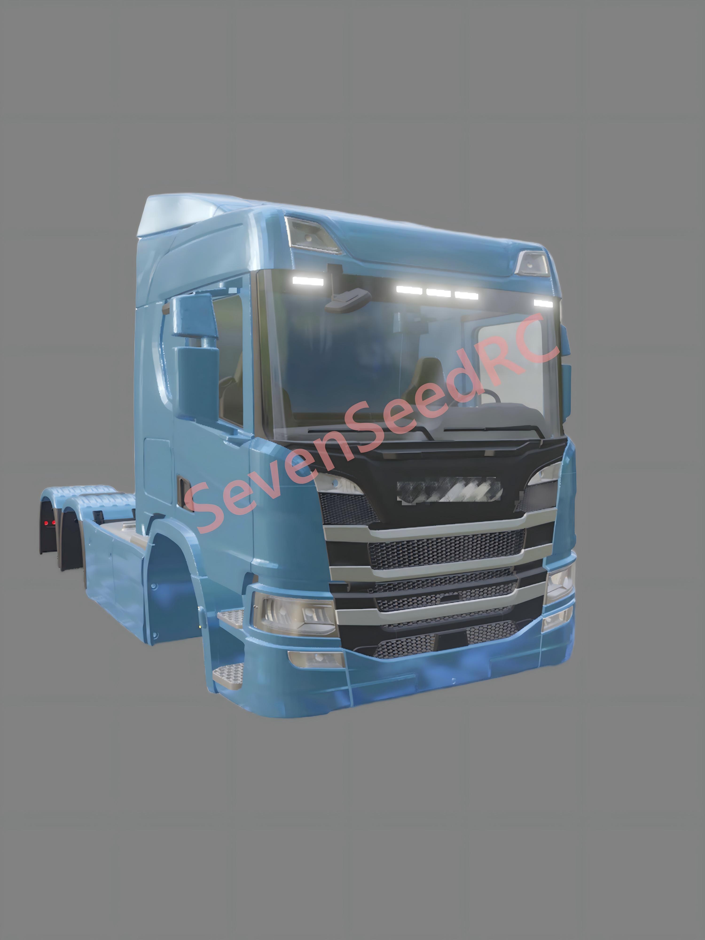 3d Printed Truck KIT SCAN P SE - đánh giá và giá Model Kit Jdm