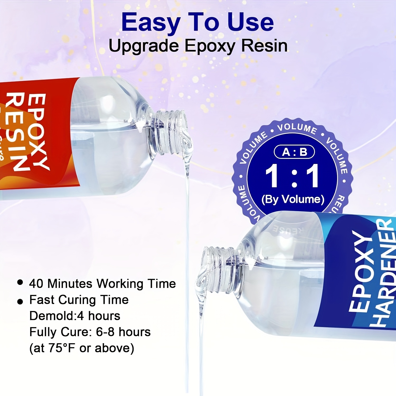 Clear Epoxy Resin Kit 8oz/16oz - đánh giá và giá Resin Kit Cast