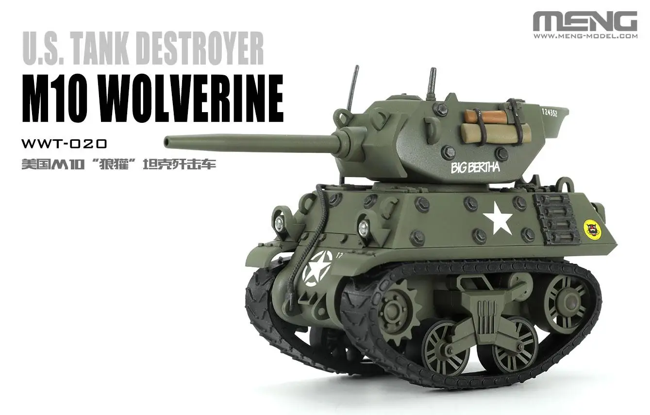 MENG Model WWT U.S. Tank Destr - đánh giá và giá Model Kit Destroyer