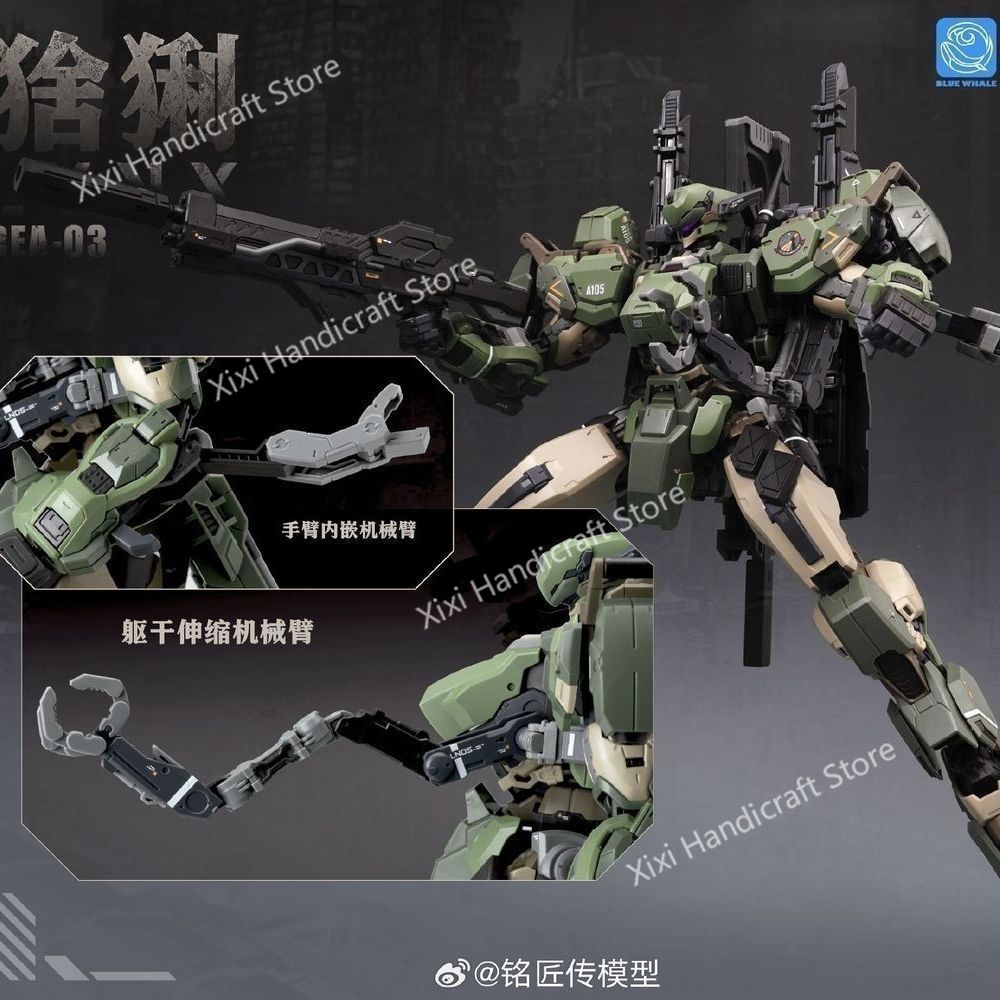 In stock MingjiangZhuan BLUE W - đánh giá và giá Model Kit Xà Nữ