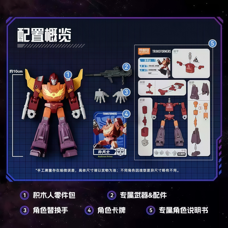 BLOKEES Transformers Wave10 No - đánh giá và giá Model Kit Rodimus