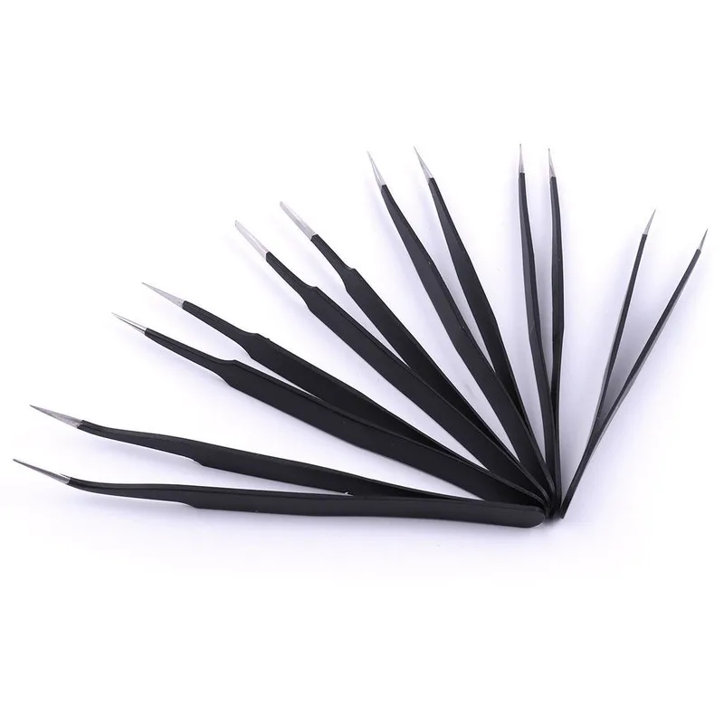 VETUS Anti Static Stainlesss S - đánh giá và giá Model Kit Tweezers