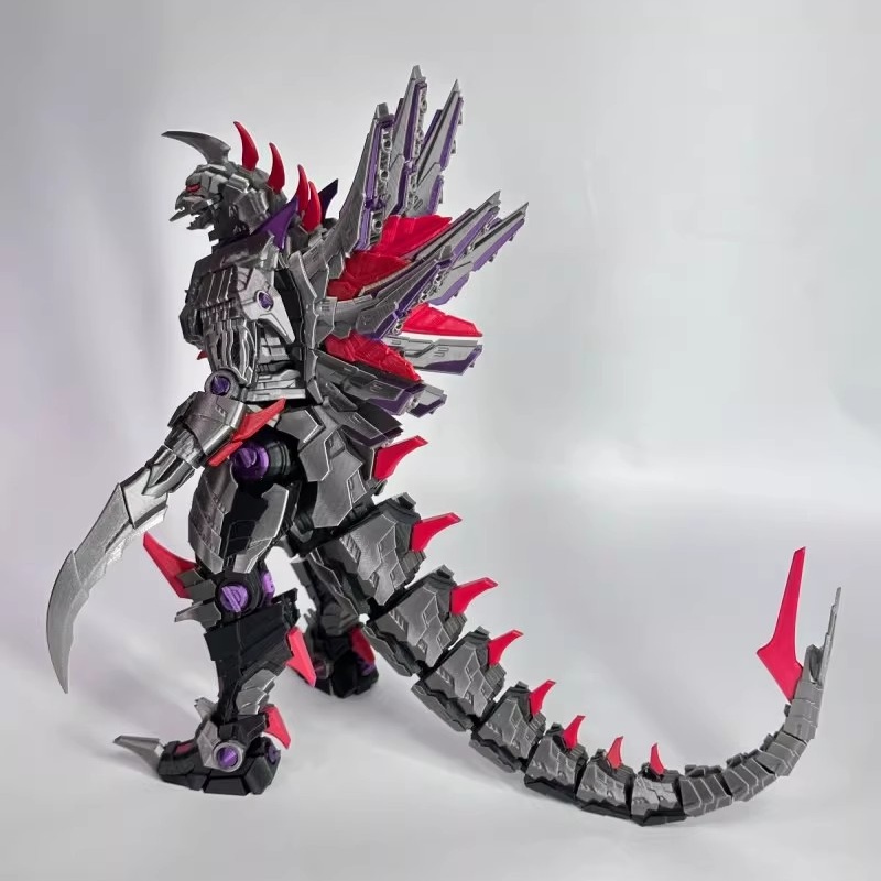 Hot Mech Gigan Action Figure 3 - đánh giá và giá Model Kit Kiryu