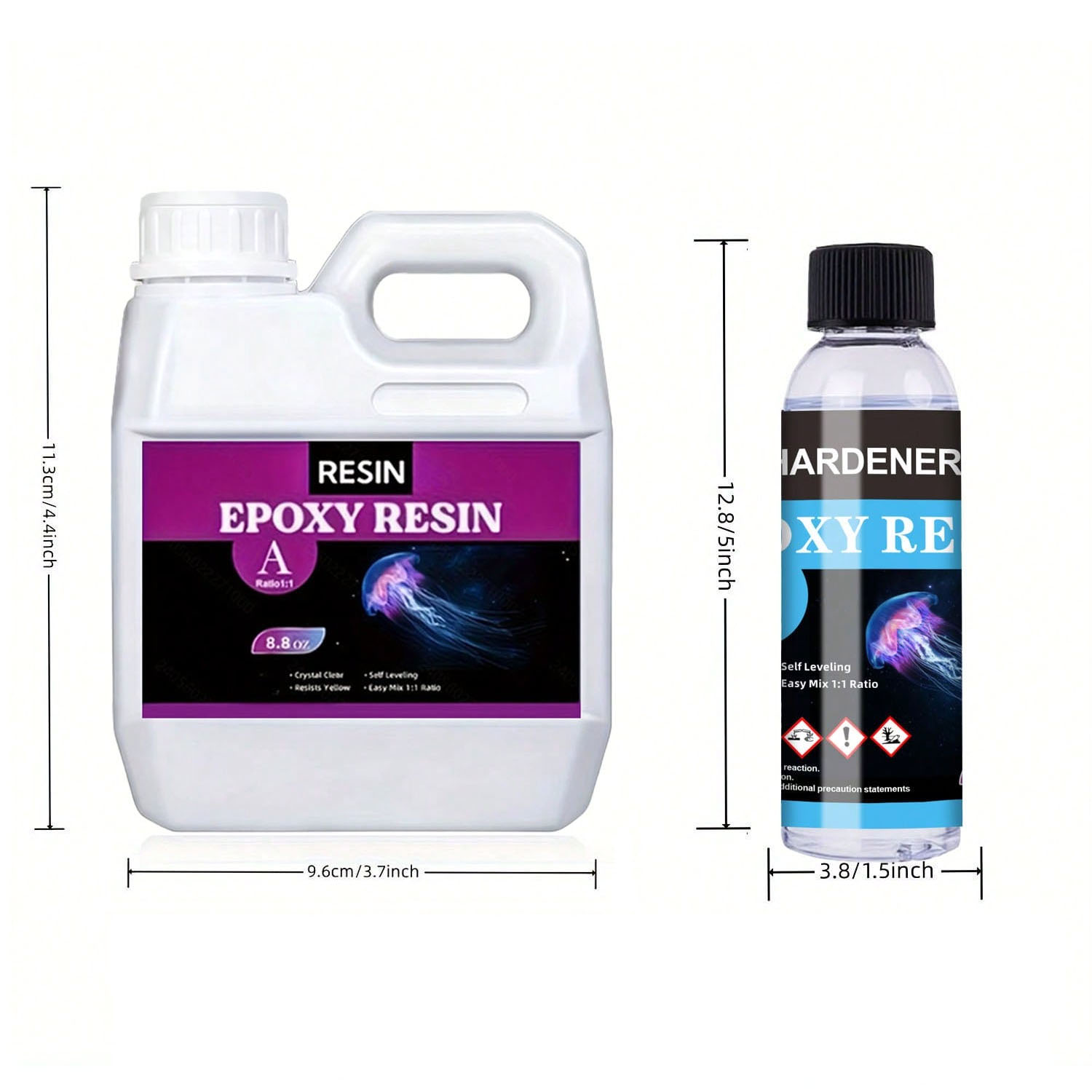 125ml/250ml Crystal Clear Cast - đánh giá và giá Resin Kit Cast