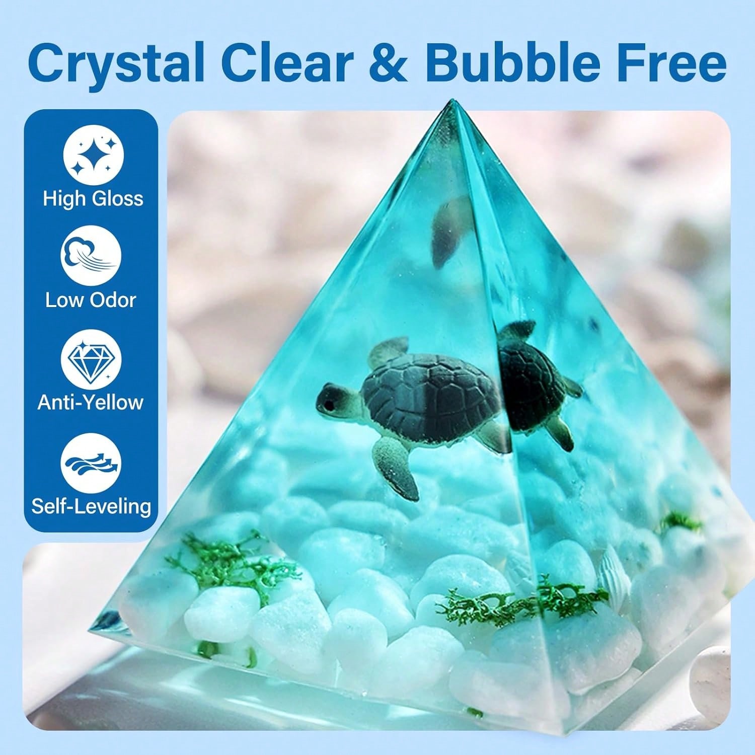 125ml/250ml Crystal Clear Cast - đánh giá và giá Resin Kit Cast