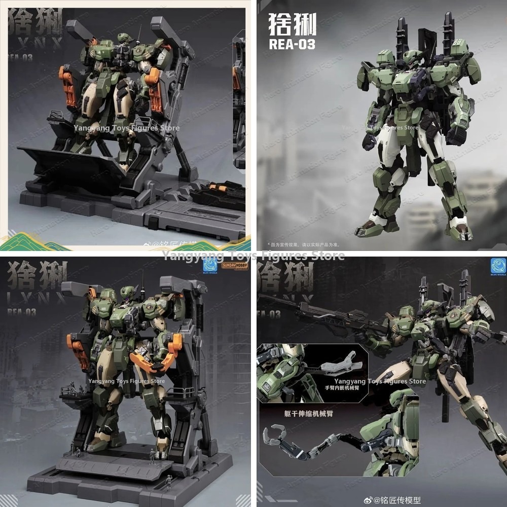 NEW MingjiangZhuan BLUE WHALE  - đánh giá và giá Model Kit Xà Nữ