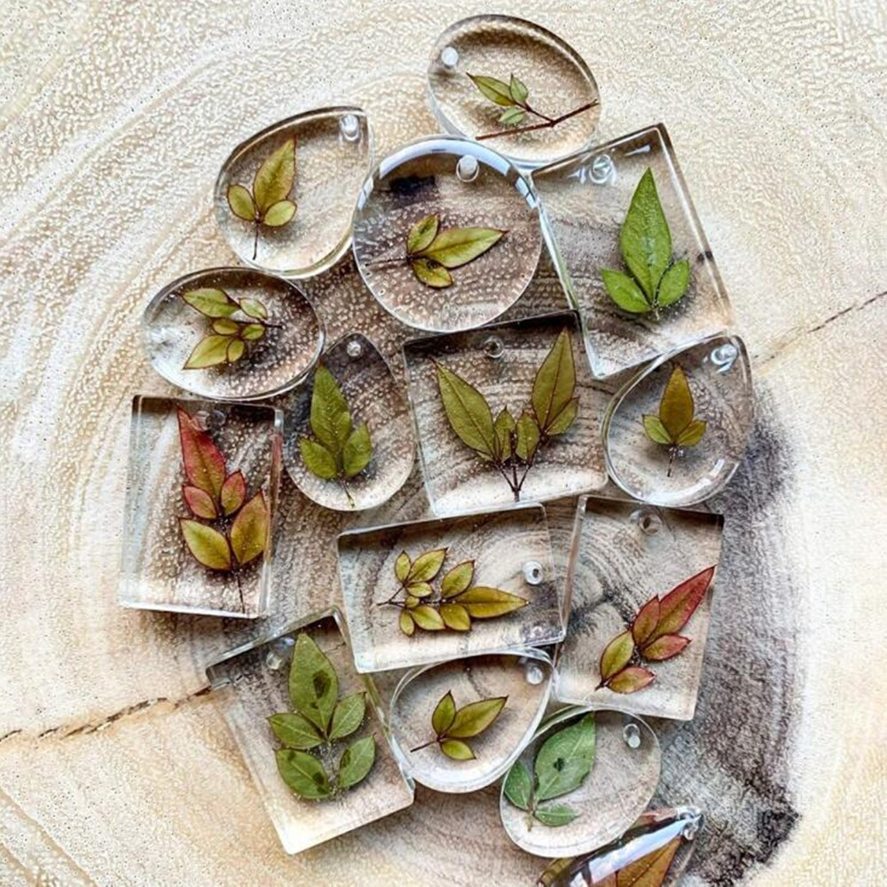 20 Cái/bộ DIY Móc Khóa Mặt Dây - đánh giá và giá Resin Kit Cast