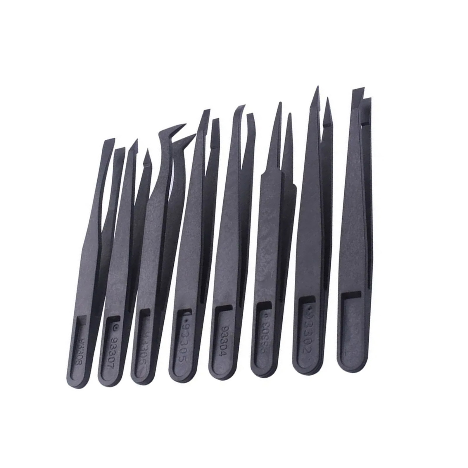 8pcs Carbon Fiber Tweezers Set - đánh giá và giá Model Kit Tweezers