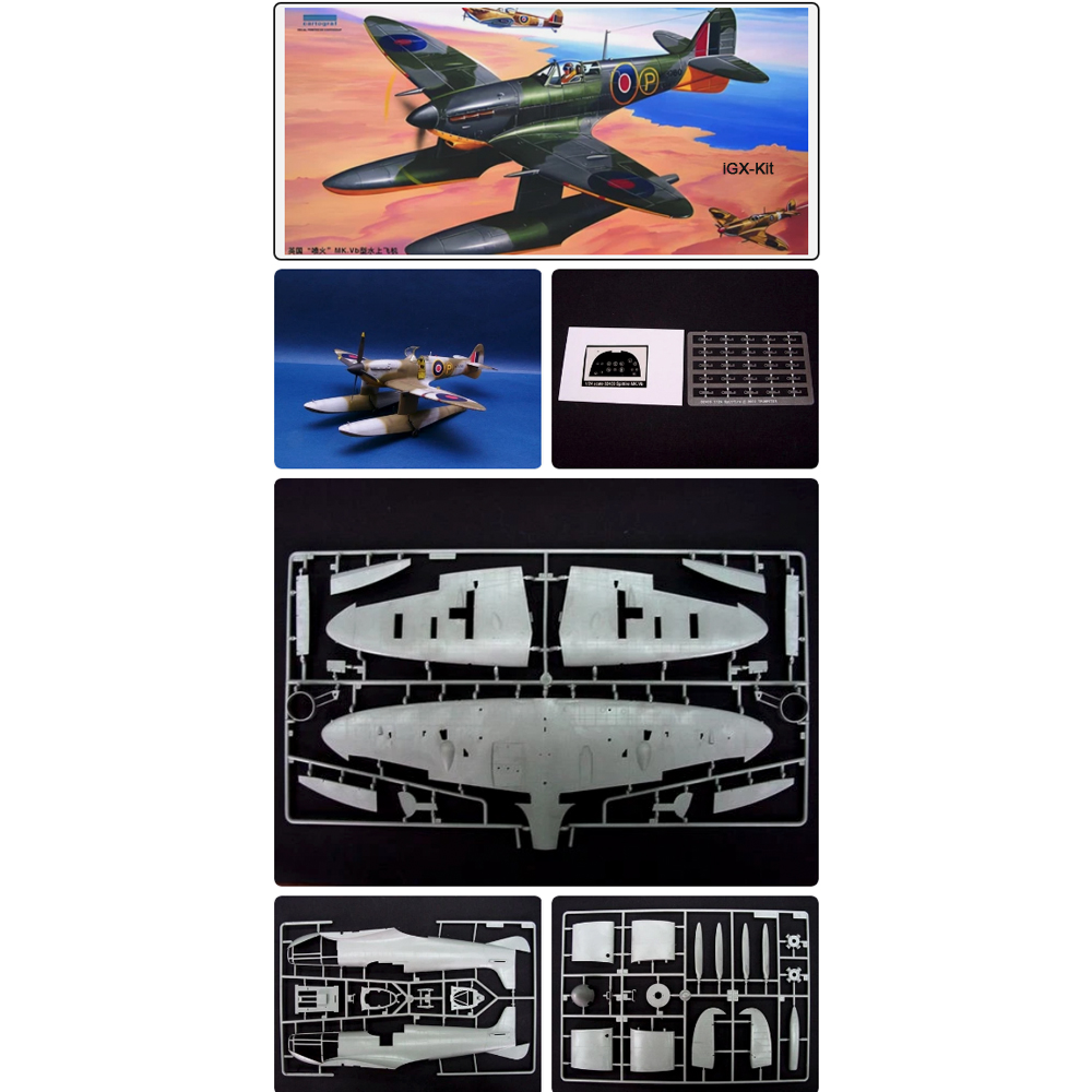 Trumpeter 02404 1/24 Scale Sup - đánh giá và giá Model Kit Spitfire