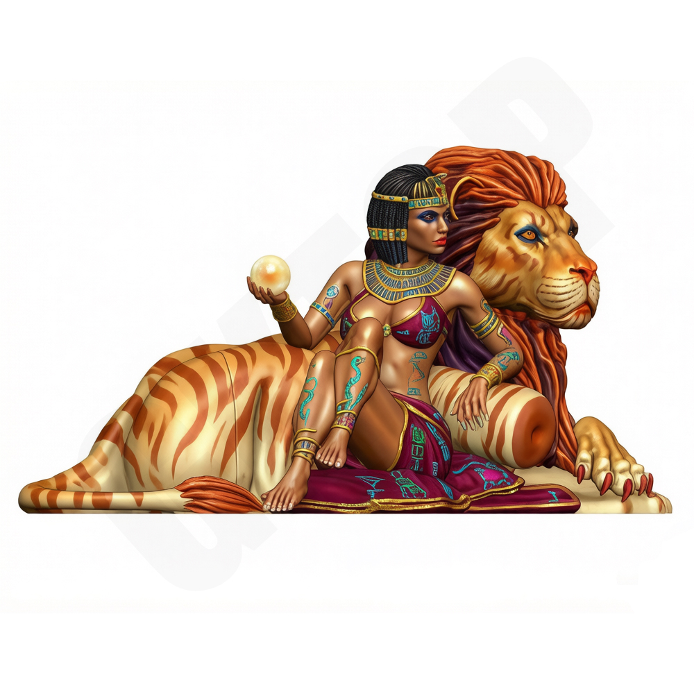 1/24 Ancient Egyptian Lady Lio - đánh giá và giá Model Kit Diorama