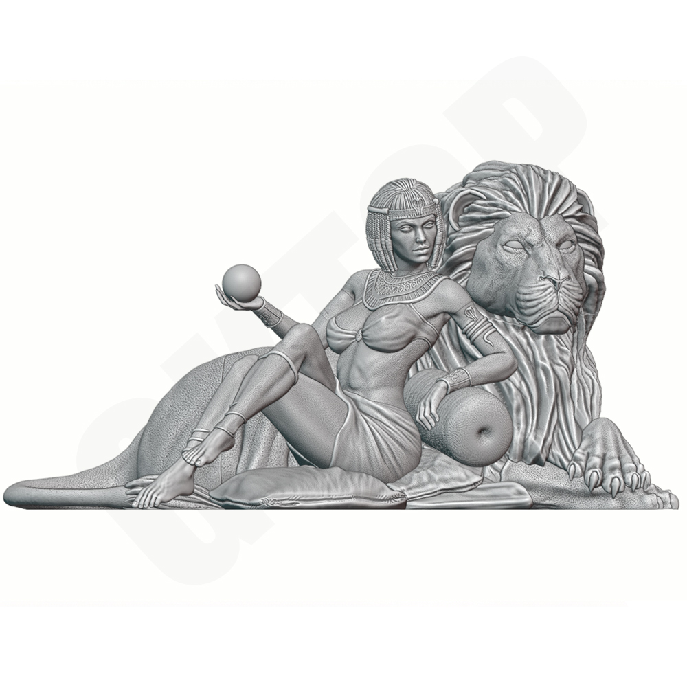 1/24 Ancient Egyptian Lady Lio - đánh giá và giá Model Kit Diorama