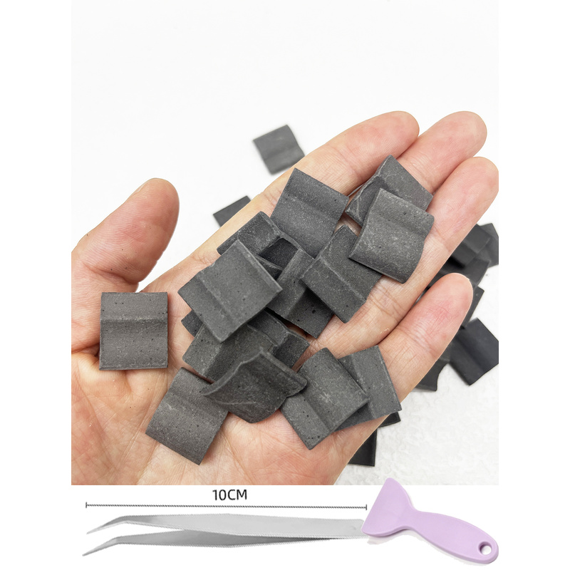 Miniature Roof Tiles Set 100pc - đánh giá và giá Model Kit Tweezers