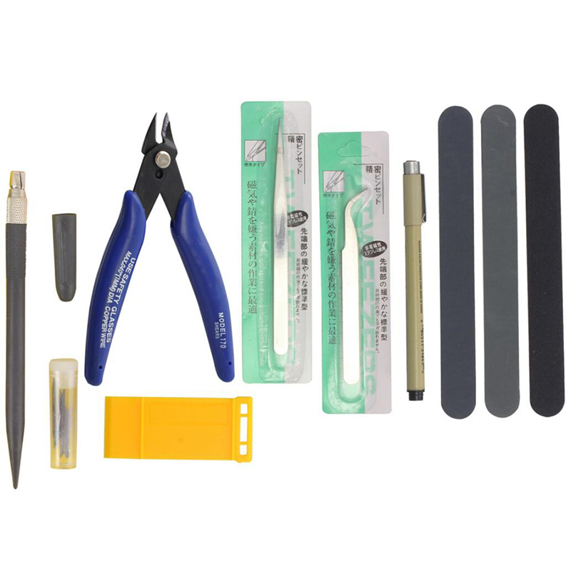 A98E-Model Tools Kit Modeler B - đánh giá và giá Model Kit Tweezers
