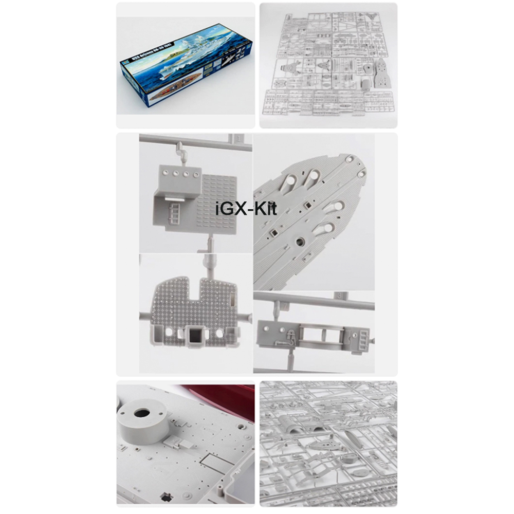 Trumpeter 03701 1/200 Scale US - đánh giá và giá Model Kit Uss Arizona