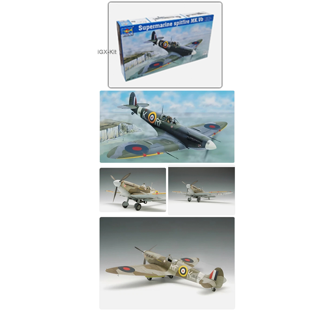 Trumpeter 02403 1:24 Scale Sup - đánh giá và giá Model Kit Spitfire