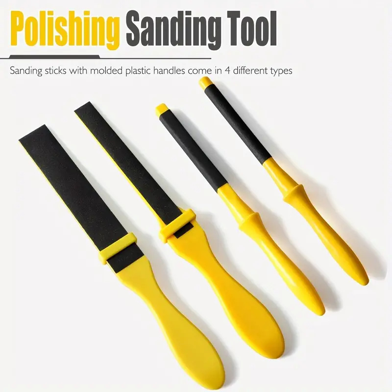 4pcs Sanding Sticks Set w/ Pla - đánh giá và giá Sanding Stick Set