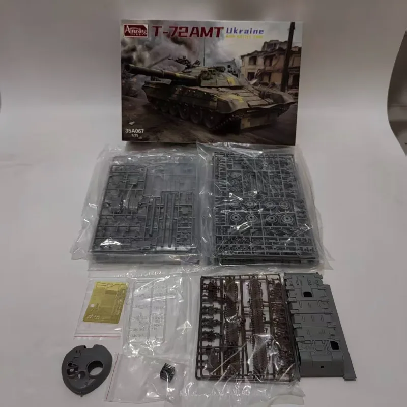 Amusing T-72AMT Ukraine Main B - đánh giá và giá Model Kit Ukraine