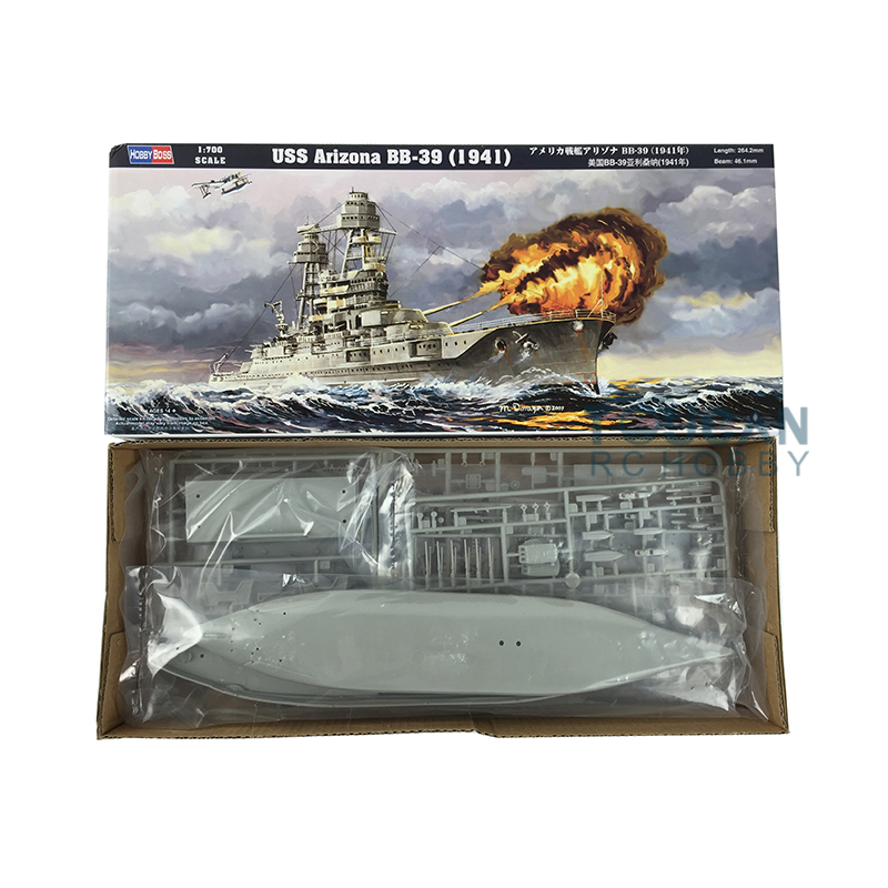 Hobby Boss 83401 1/700 USS Ari - đánh giá và giá Model Kit Uss Arizona