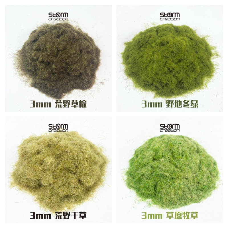 3mm Static Grass Tuft Needle R - đánh giá và giá Model Kit Locomotive