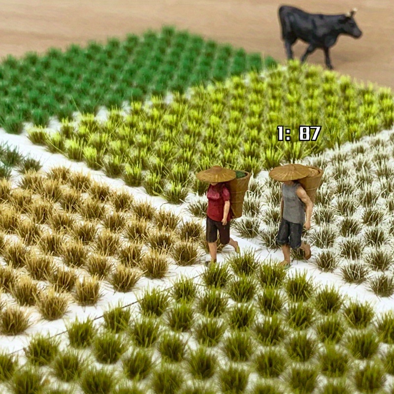 104pcs/pack Static Grass Tuft, - đánh giá và giá Model Kit Locomotive