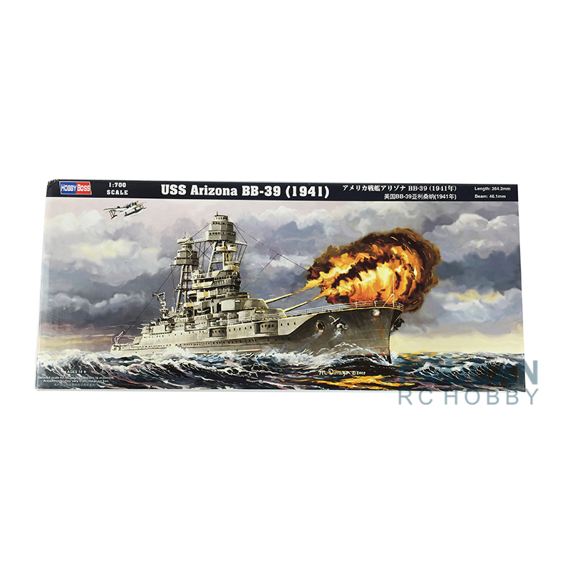 Hobby Boss 1/700 USS Arizona B - đánh giá và giá Model Kit Uss Arizona