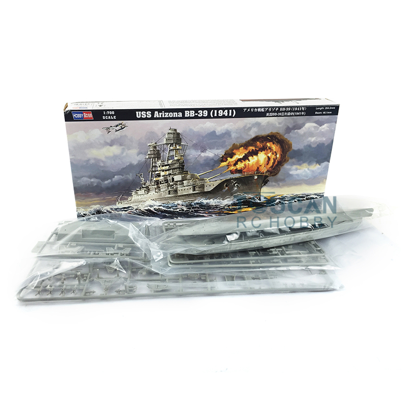 Hobby Boss 1/700 USS Arizona B - đánh giá và giá Model Kit Uss Arizona