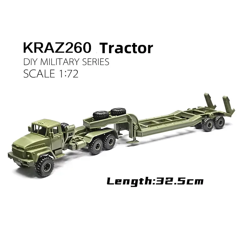 4D Năm 1/72 Nga Kraz260B Máy K - đánh giá và giá Model Kit Ukraine
