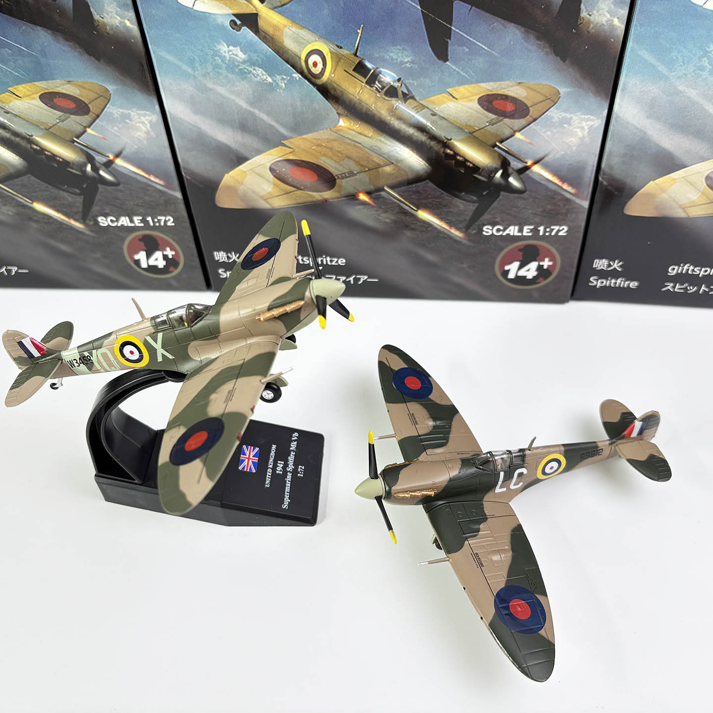 1:72 1/72 Scale WWII British S - đánh giá và giá Model Kit Spitfire