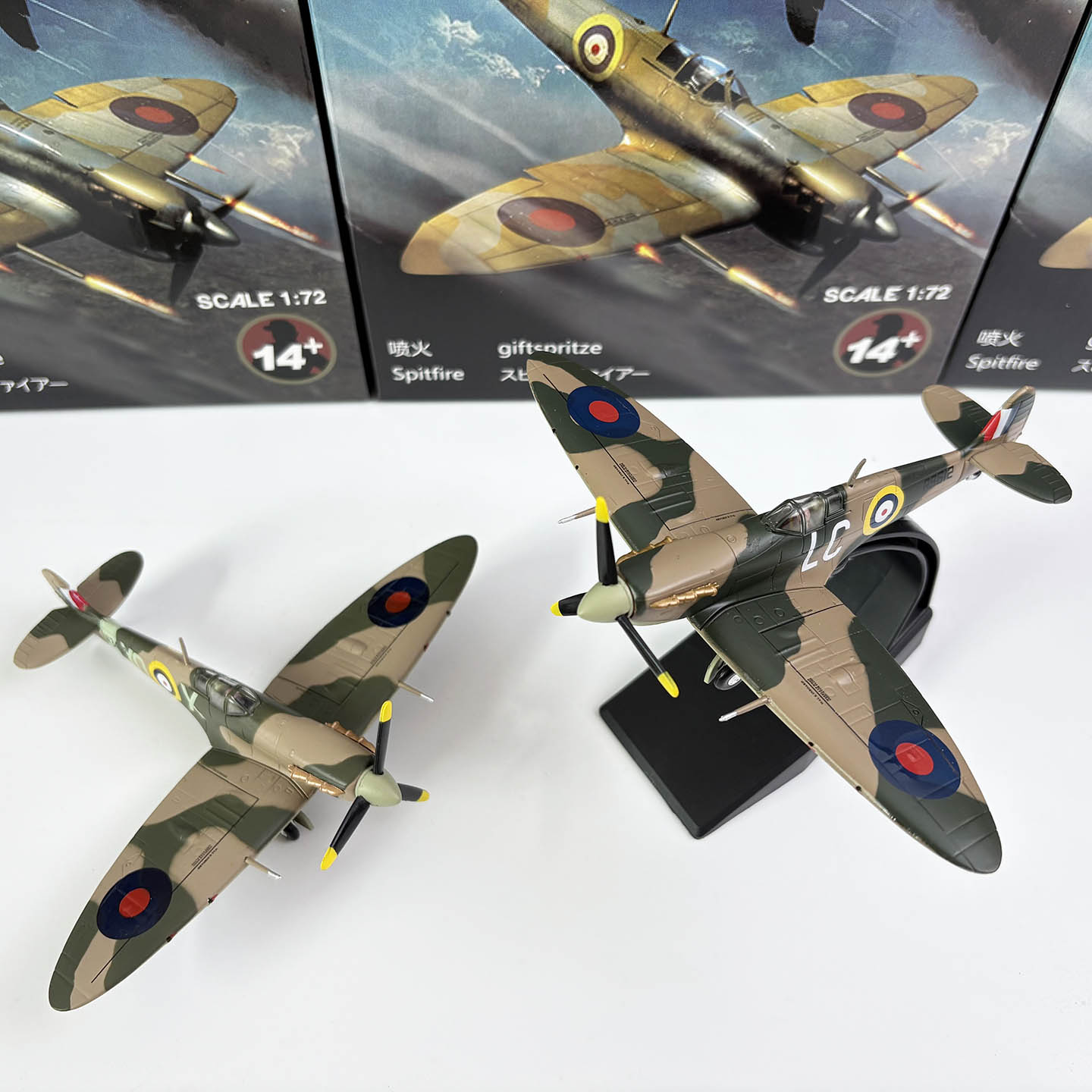 1:72 1/72 Scale WWII British S - đánh giá và giá Model Kit Spitfire