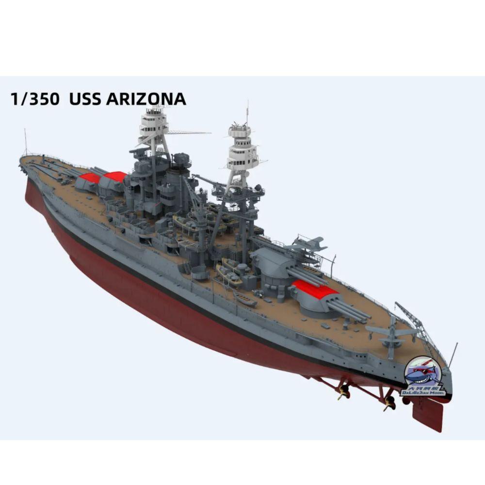 CY CY102 1/350 Scale USS ARIZO - đánh giá và giá Model Kit Uss Arizona