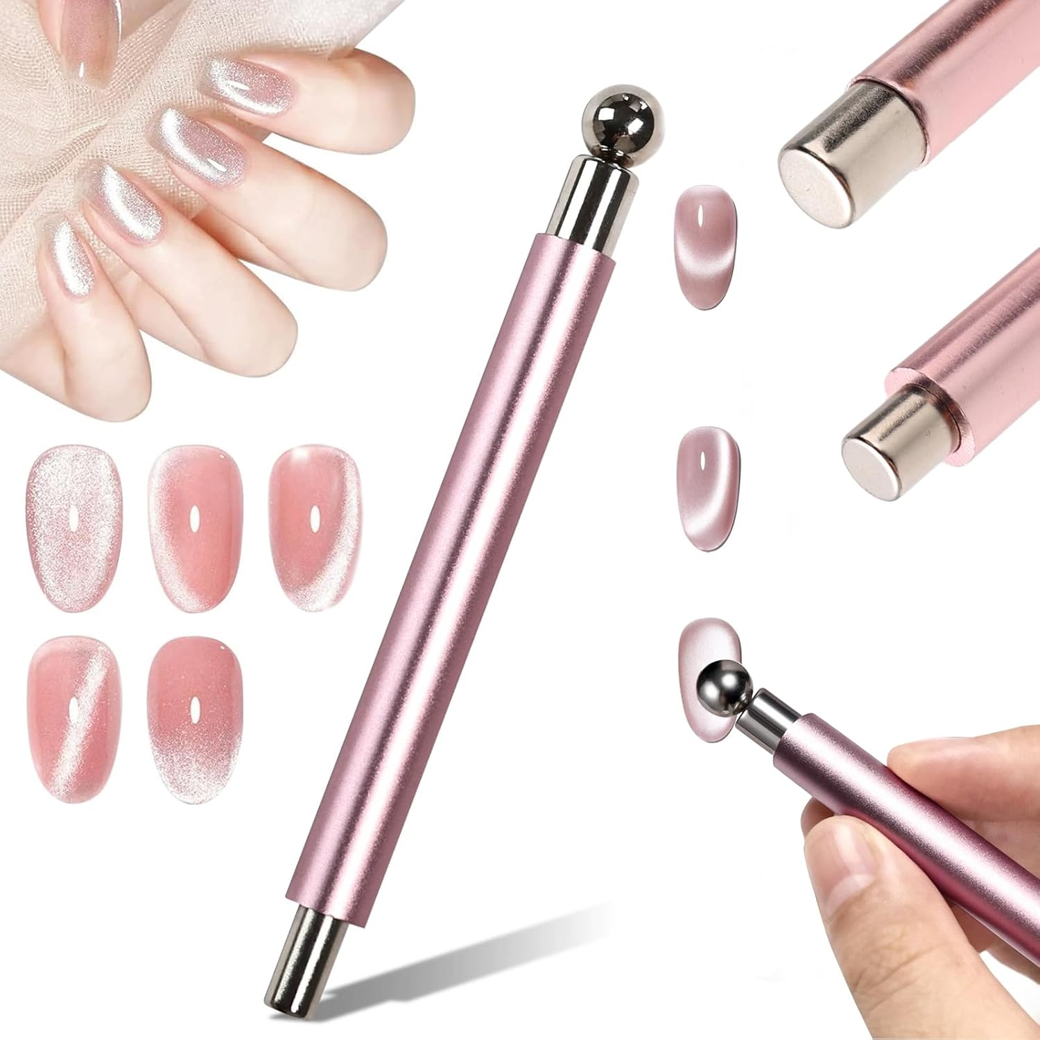 1/2Pcs Cat Eye Magnetic Ball W - đánh giá và giá Sanding Stick Set