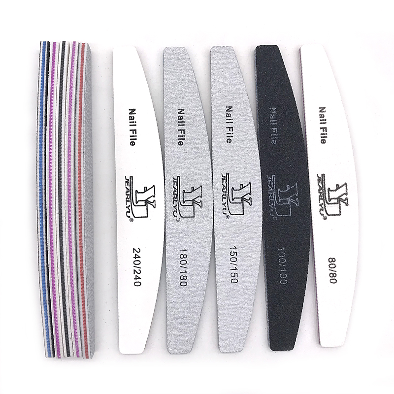 5Pcs/Lot Nail File Mix Color L - đánh giá và giá Sanding Stick Set