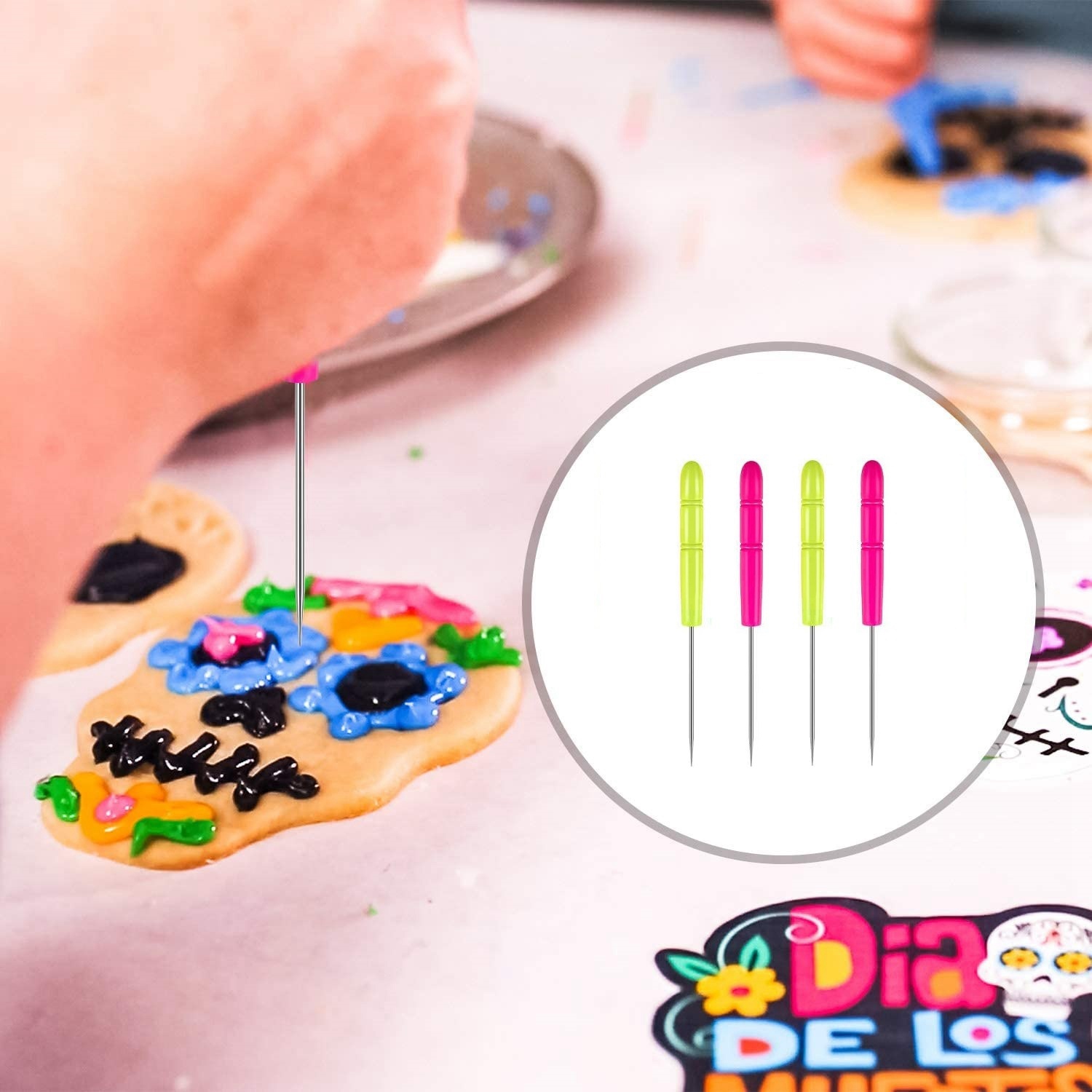 J1UL1N 24 Pcs Cookie Decoratin - đánh giá và giá Model Kit Tweezers