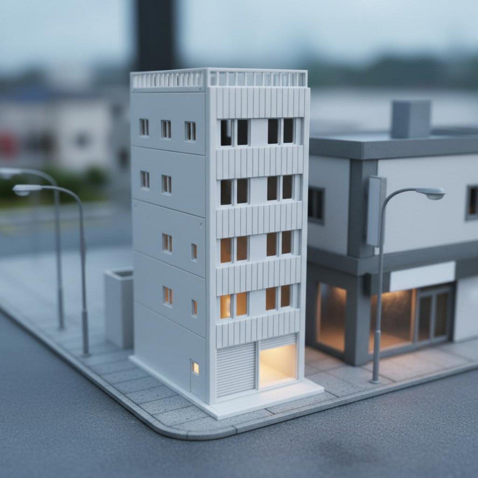 Building Assembly Miniature Ja - đánh giá và giá Model Kit Diorama
