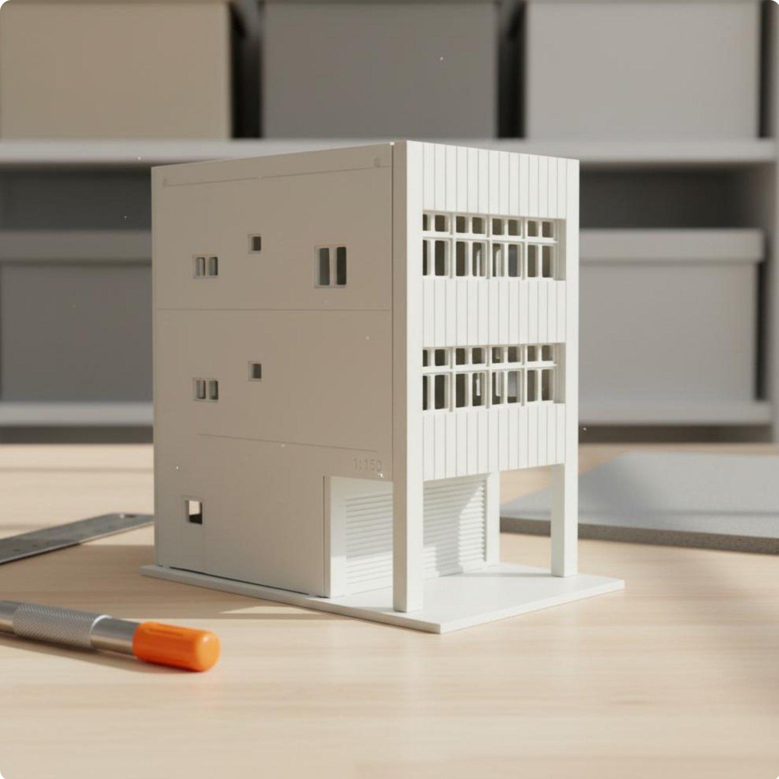 Building Assembly Miniature Ja - đánh giá và giá Model Kit Diorama