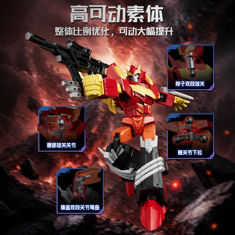 Genuine Blokees Transformers B - đánh giá và giá Model Kit Rodimus