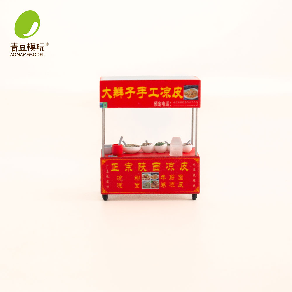 1/64 Night market s Model Kit- - đánh giá và giá Model Kit Diorama