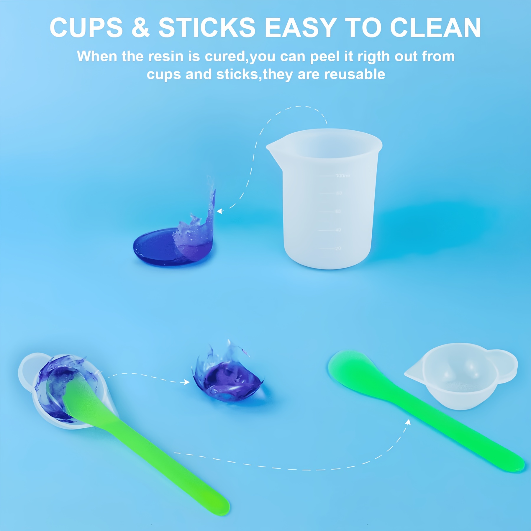 21pcs/Set Silicone Resin Casti - đánh giá và giá Resin Kit Cast
