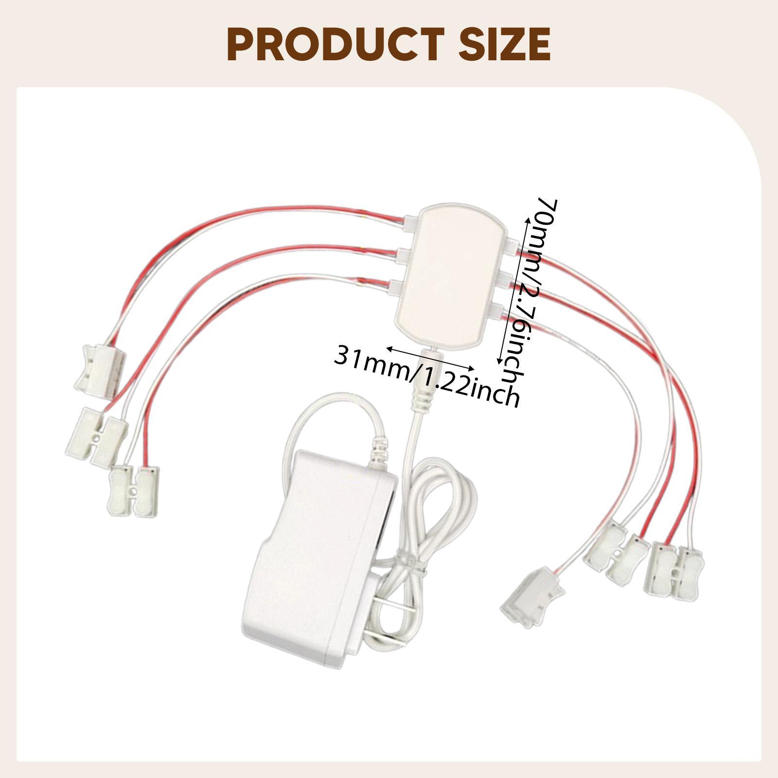 3V 1A Power Supply 6 Ports Wir - đánh giá và giá Model Kit Diorama