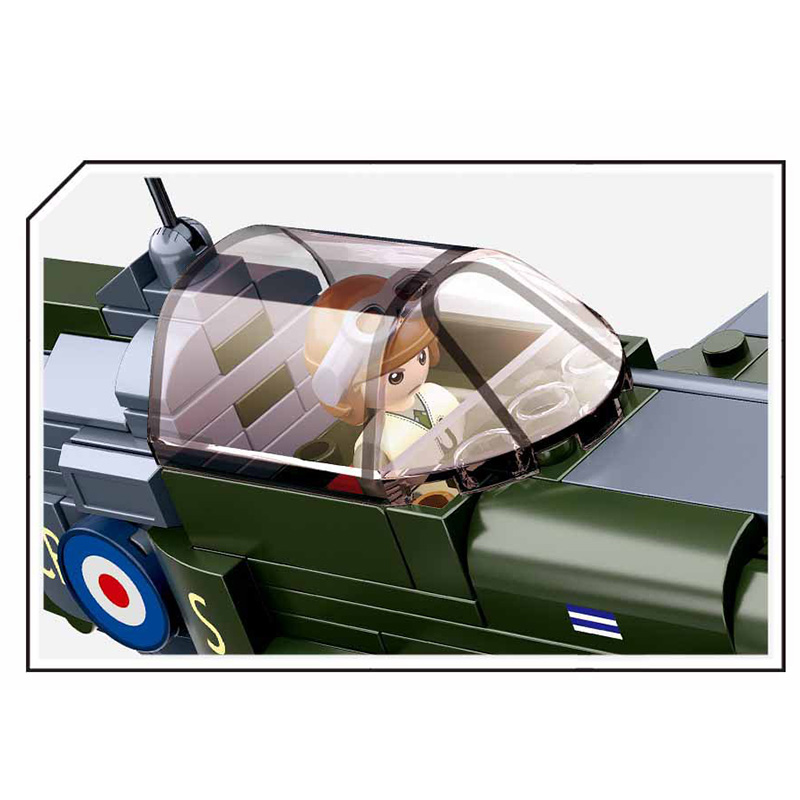 290pcs 0712 WW2 Military Spitf - đánh giá và giá Model Kit Spitfire