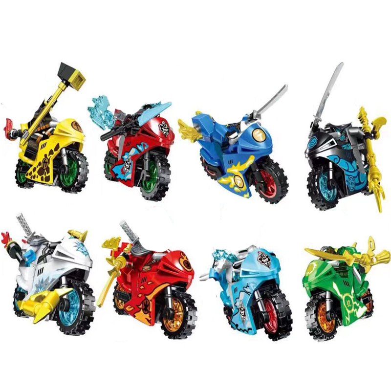 Ninja Figures Motorcycle Build - đánh giá và giá Model Kit Motor Nuclear