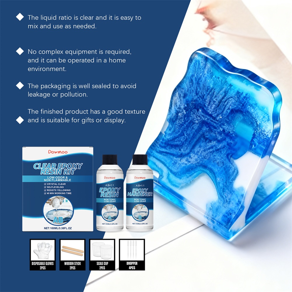 DIY Crystals Clear Epoxys Resi - đánh giá và giá Resin Kit Cast
