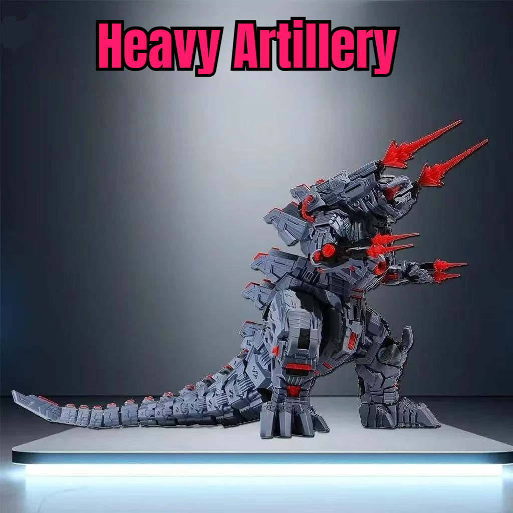 3D Printed Mechanical Godzilla - đánh giá và giá Model Kit Kiryu