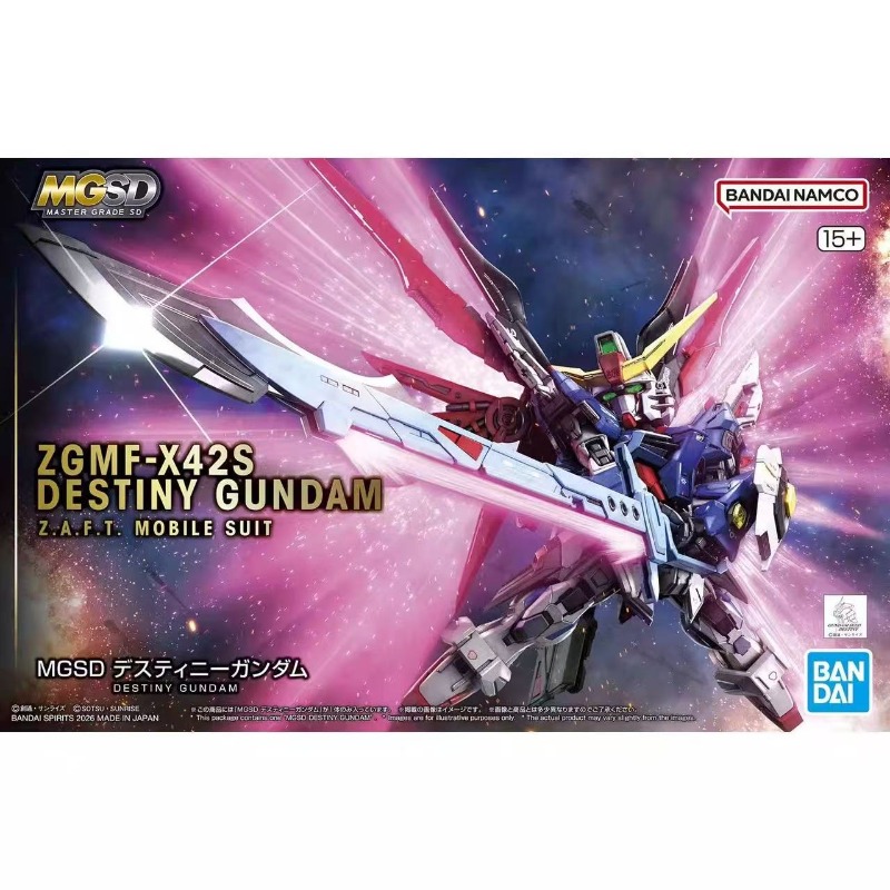 Bandai Original MGSD ZGMF-X10A - đánh giá và giá Model Kit Gundam Mg